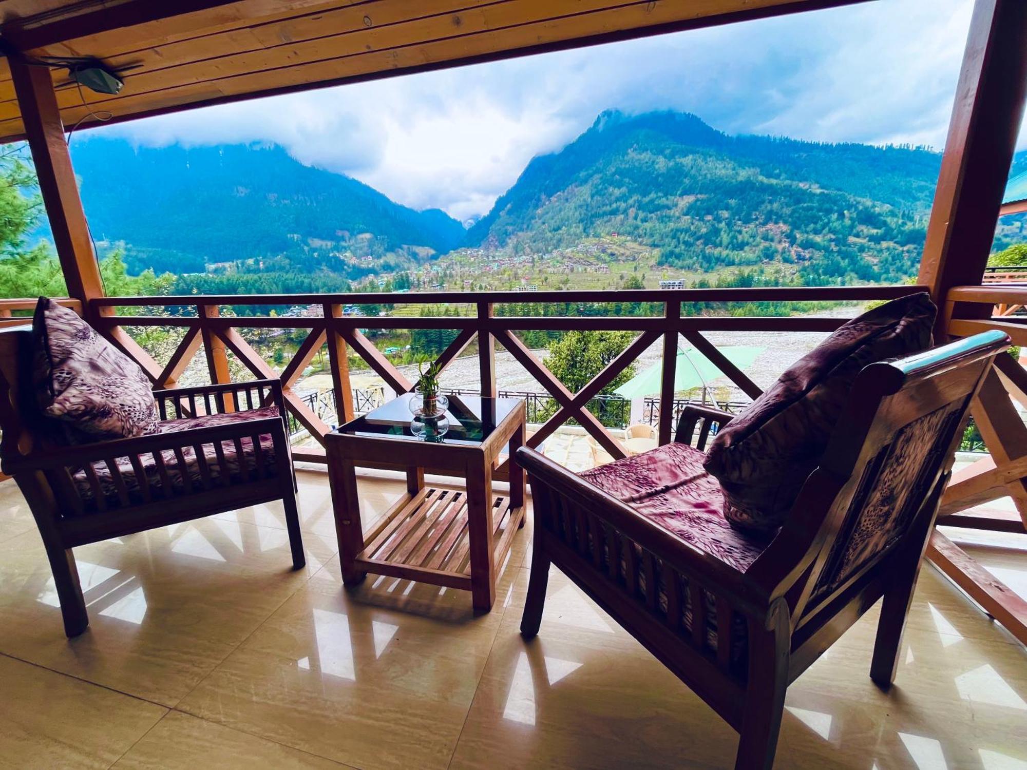 Nature Valley View Resort Manali 2 Bedrooms Luxury Cottages And Valley View Kültér fotó